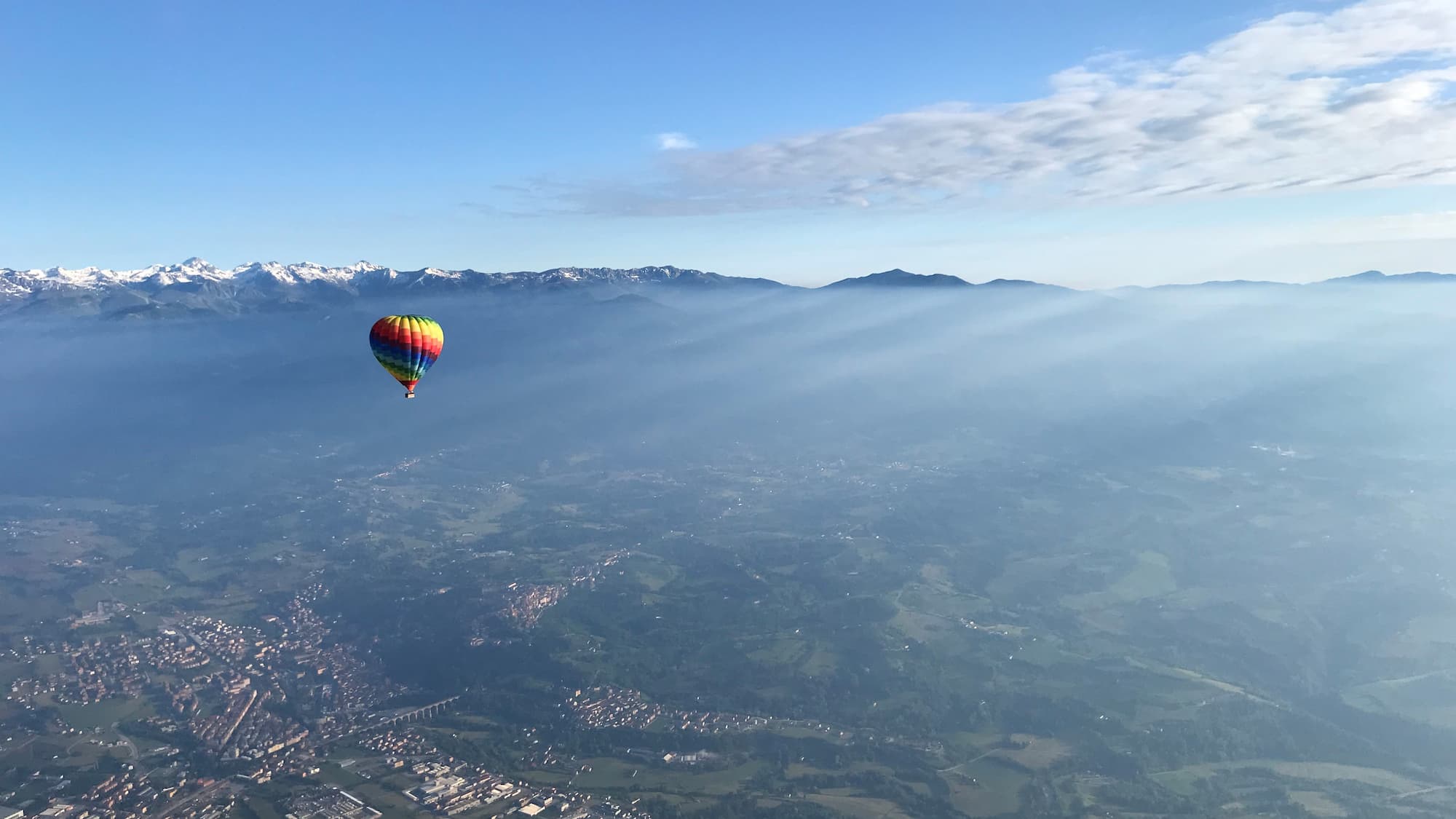 VOLO IN MONGOLFIERA